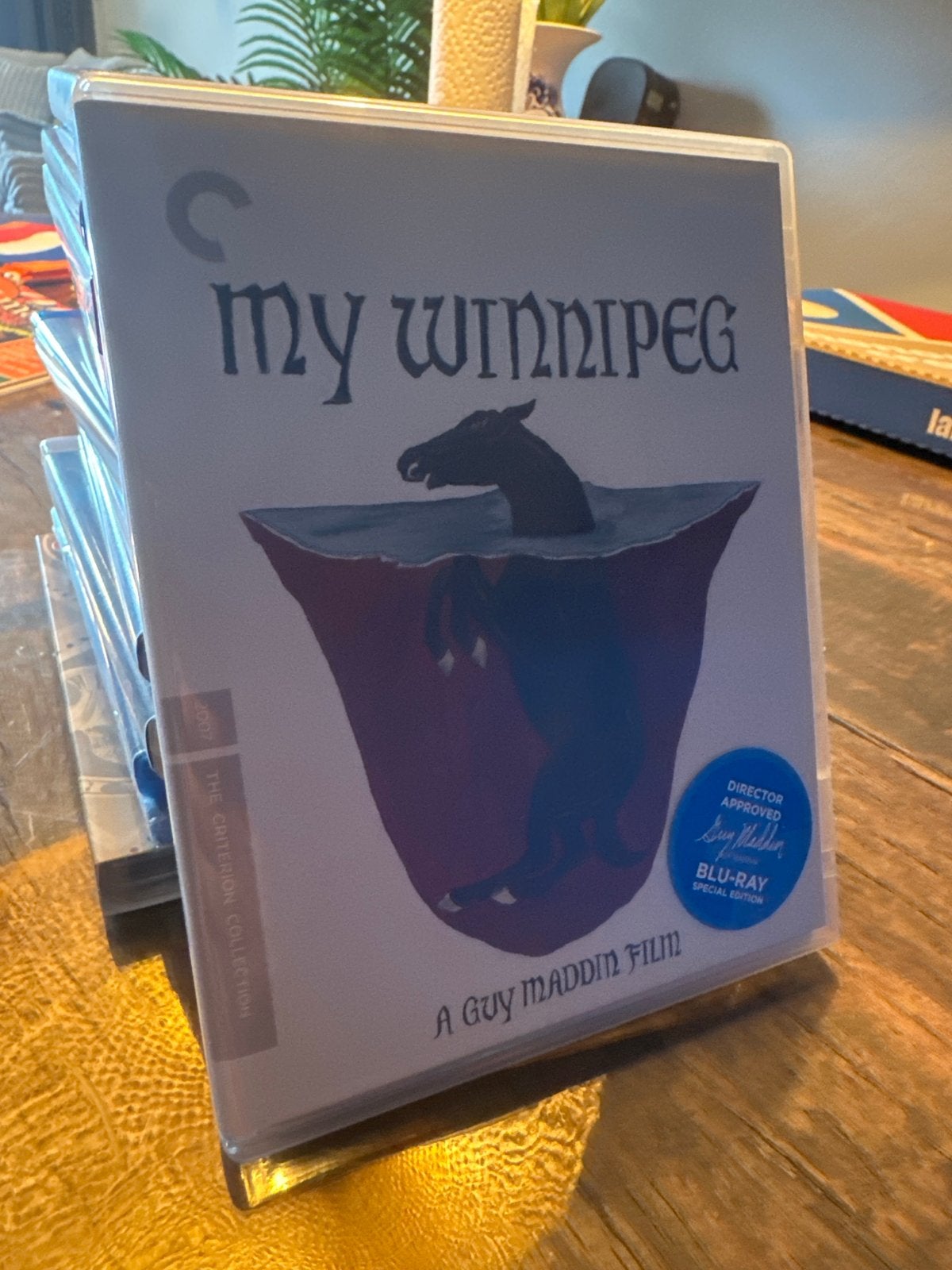 My Winnipeg - The Criterion Collection Blu-ray, Cd's en Dvd's, Alle leeftijden, Engels, Ophalen of Verzenden, Zo goed als nieuw