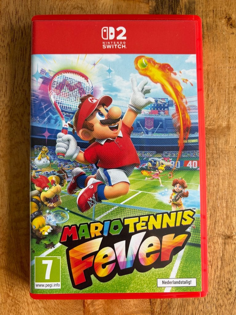 Mario Tennis Fever - Nintendo Switch 2, Spelcomputers en Games, Ophalen of Verzenden, Zo goed als nieuw, Eén computer, 3 spelers of meer