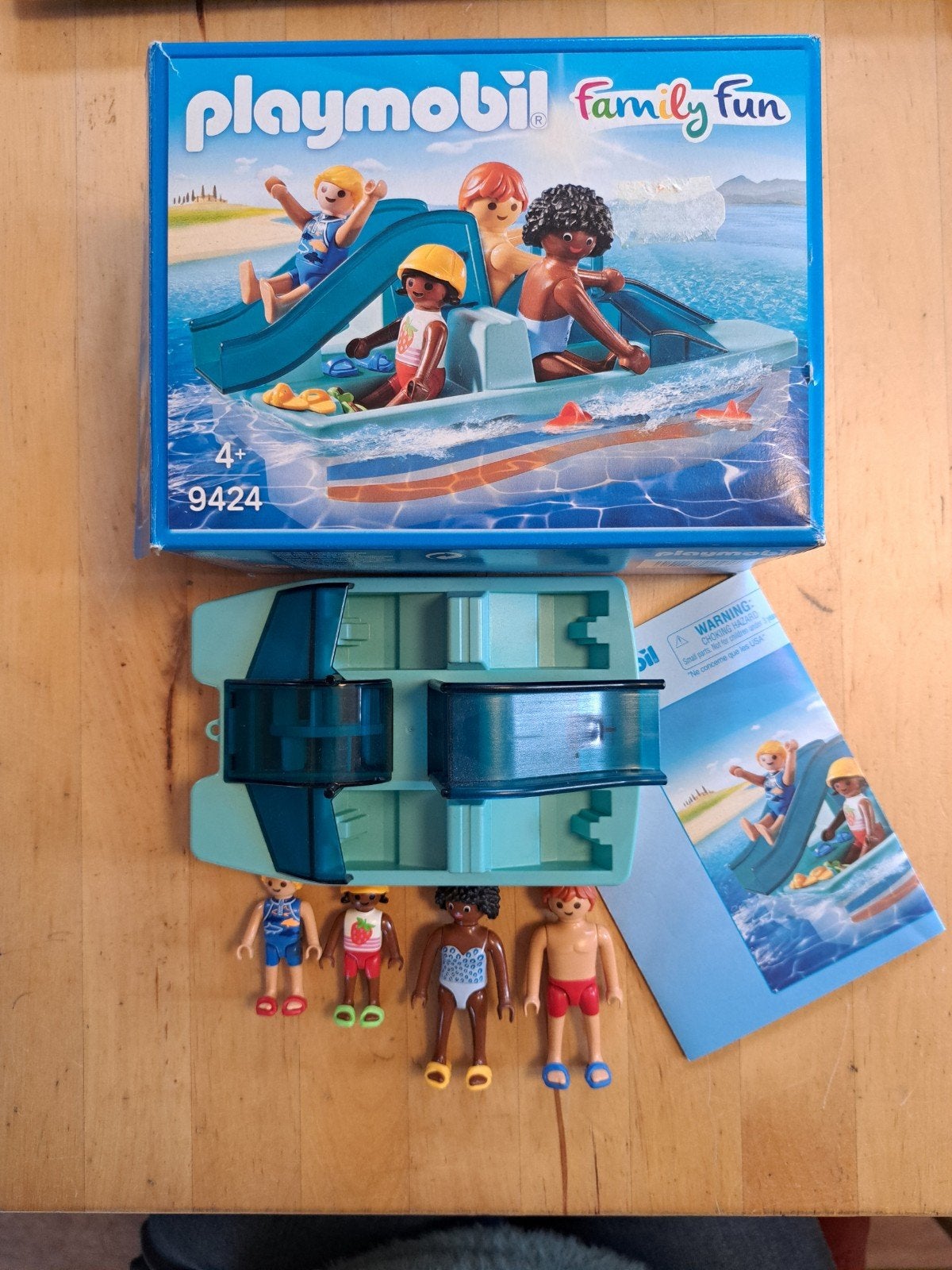 playmobil waterfiets, Ophalen of Verzenden, Zo goed als nieuw