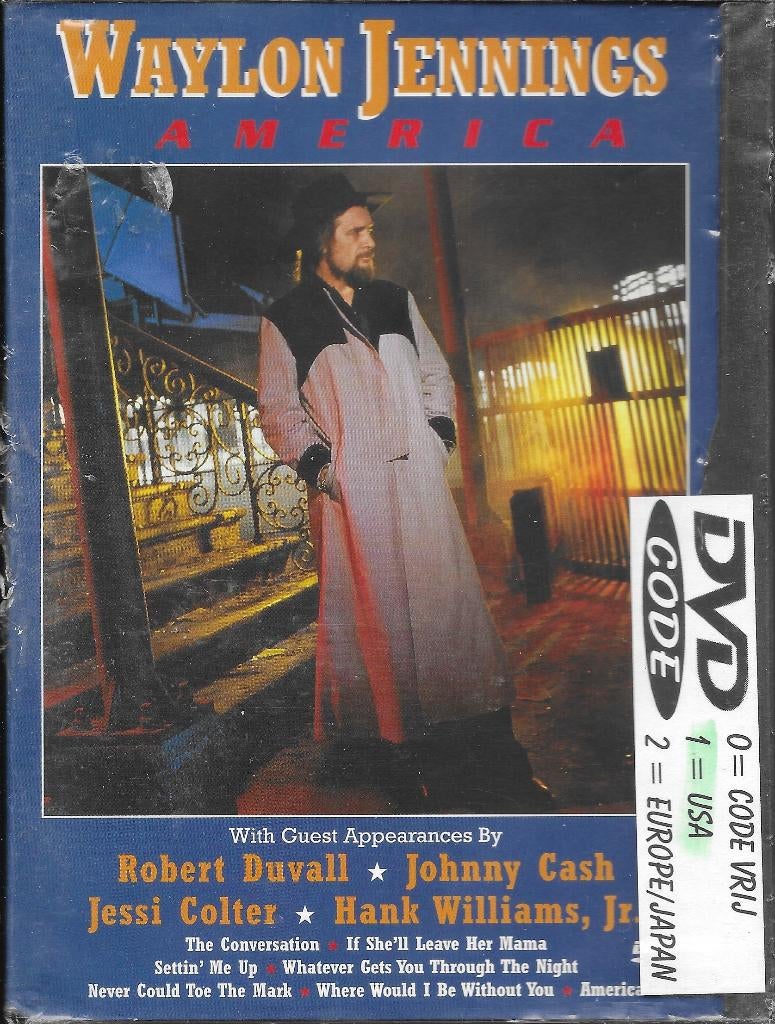 DVD Waylon Jennings, Alle leeftijden, Ophalen of Verzenden, Zo goed als nieuw