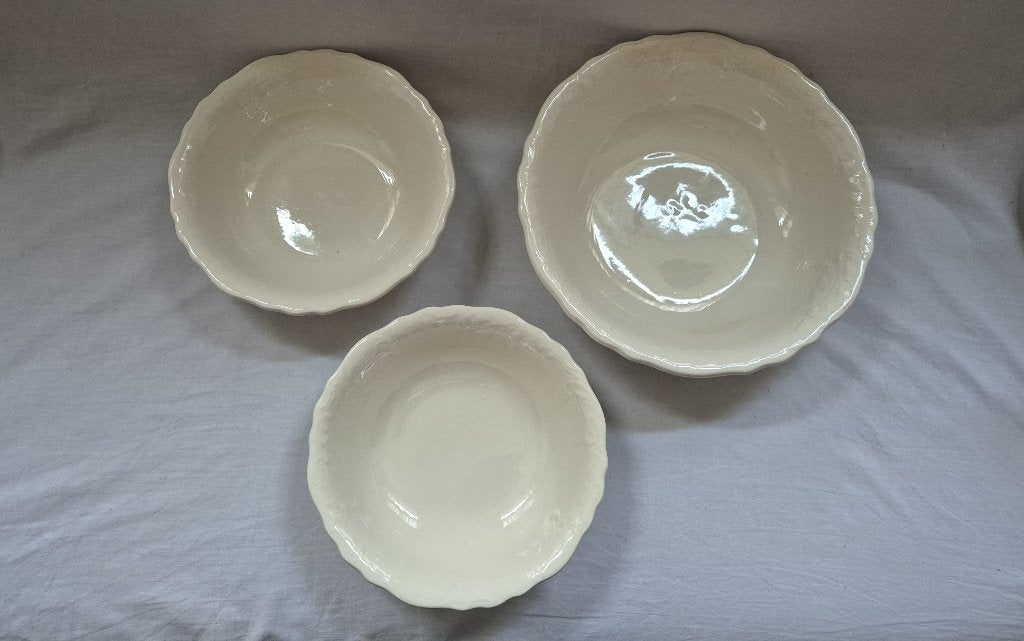 3 kommen Petrus Regout Royal Sphinx, Ophalen of Verzenden