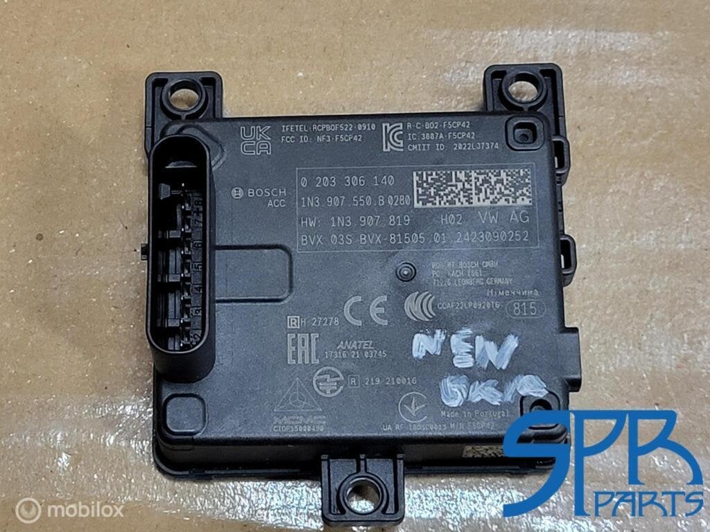 Radarsensor VW TIGUAN 571 CT1 1N3907550B ACC RADAR 1N3907819, Volkswagen, Nieuw, Ophalen of Verzenden, Volkswagen