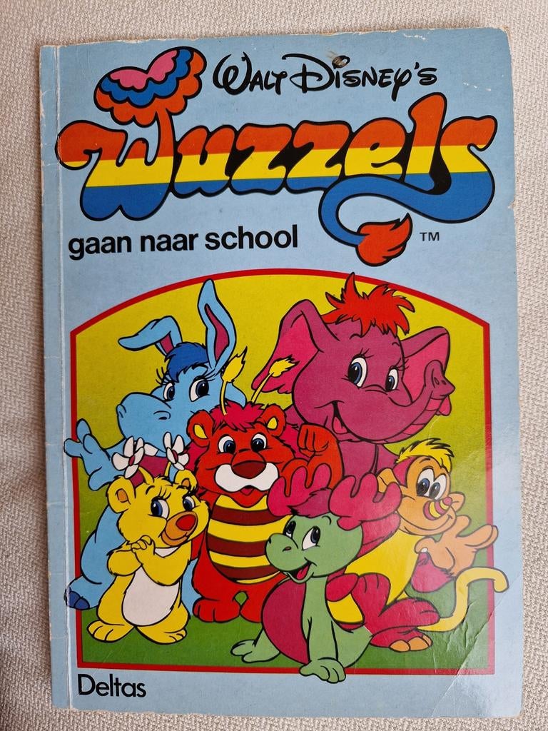 1985 de wuzzels the wuzzles walt disney disney's boek, Ophalen of Verzenden, Overige figuren, Beeldje of Figuurtje