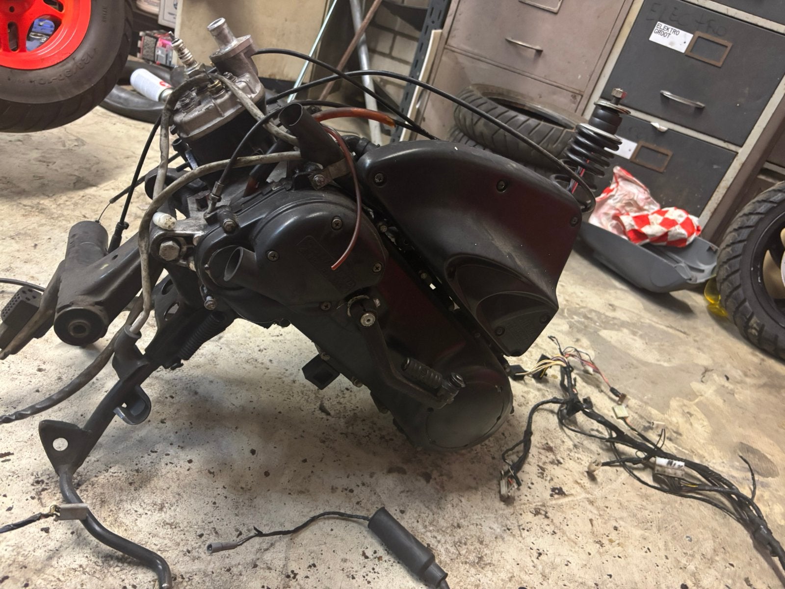 Gilera runner dd dg 70cc blok, Fietsen en Brommers, Tweetakt, Gebruikt, Overige modellen, 70 cc
