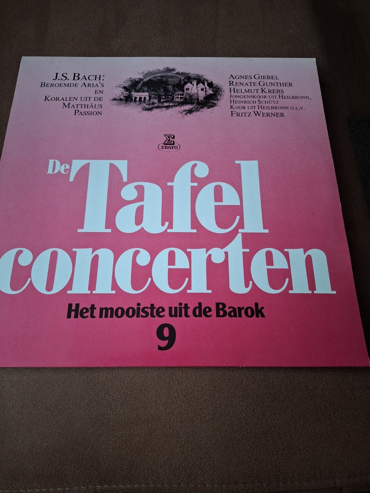 tafel concerten 2 lp,s, Ophalen of Verzenden, Gebruikt, Overige formaten