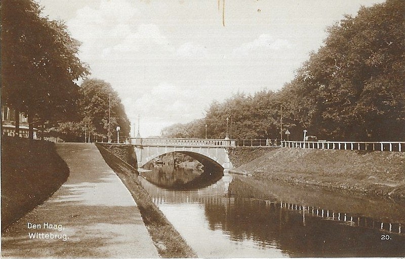 AK Den Haag - Wittebrug, Verzenden, 1940 tot 1960, Ongelopen, Zuid-Holland
