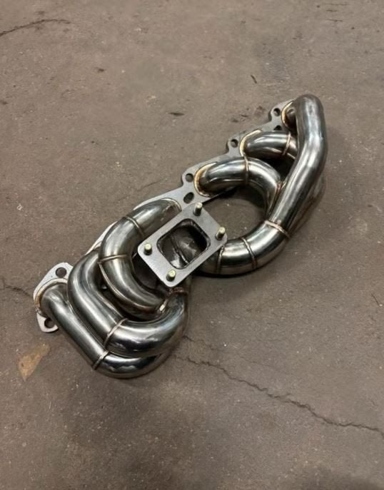 RB25DET turbo uitlaat spruitstuk RVS Tubular T3, Auto-onderdelen, Ophalen of Verzenden, Nieuw, Nissan