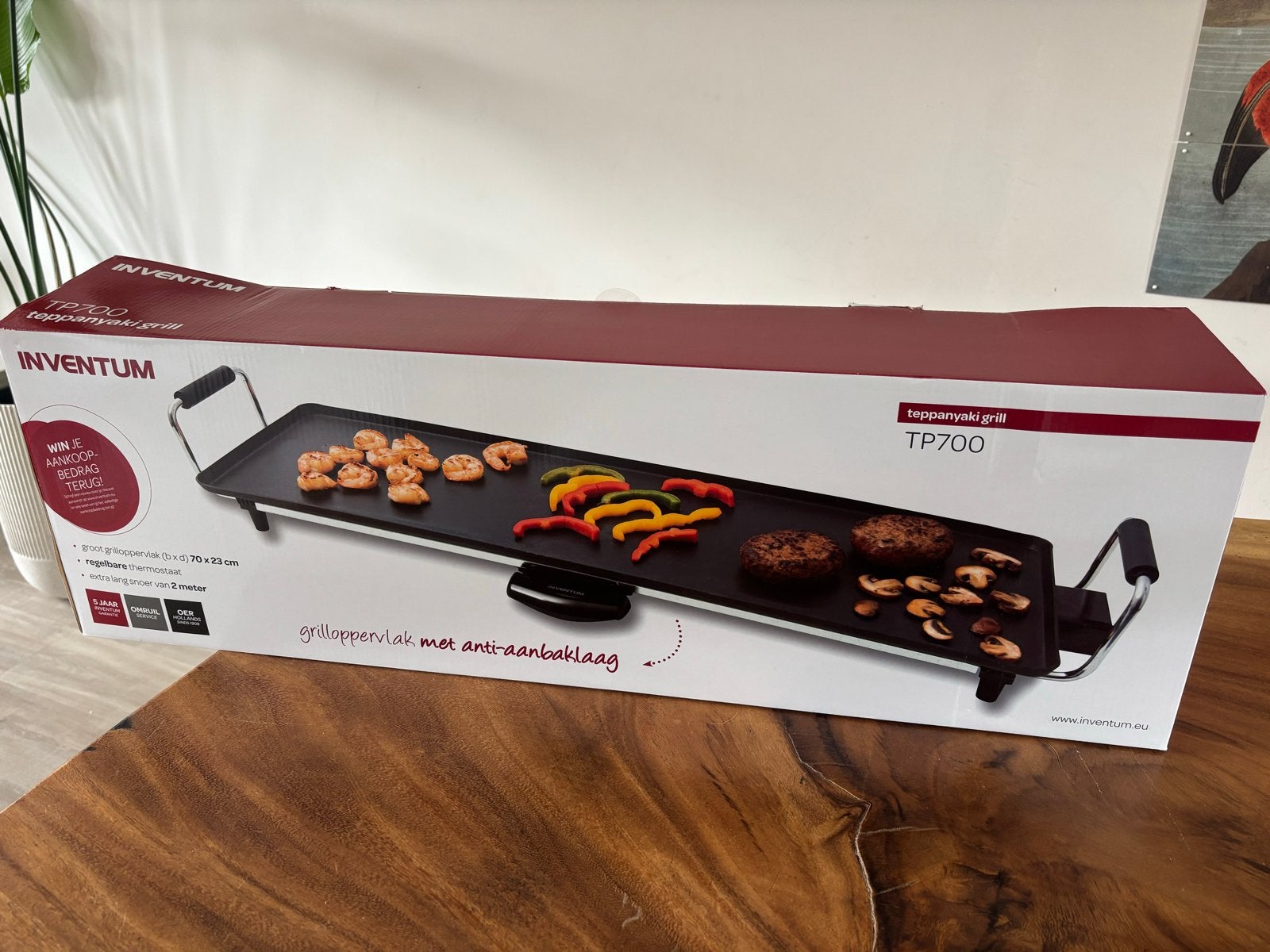 Inventum Teppanyaki Grill TP700 - Nieuw in doos, Ophalen, Nieuw