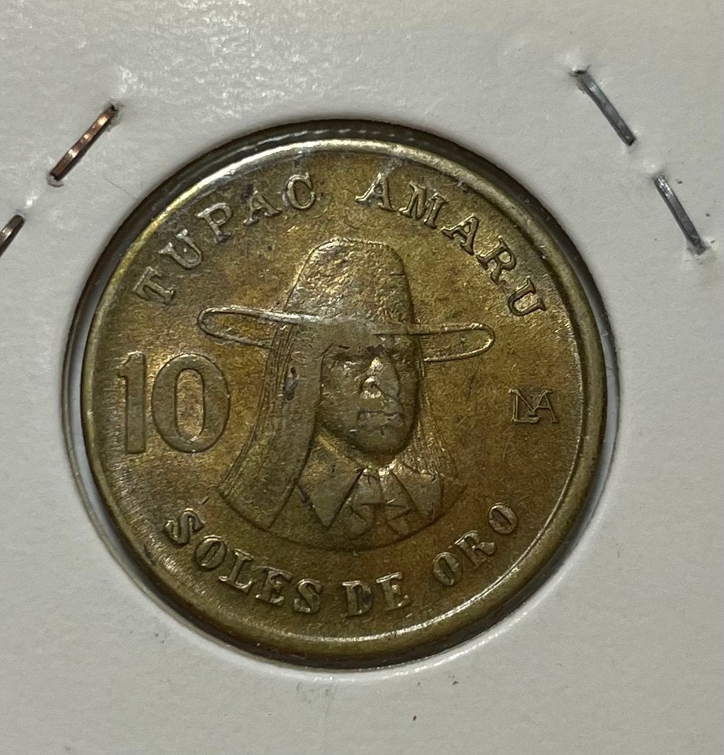 10 soles de oro Peru 1980, Ophalen of Verzenden, Zuid-Amerika