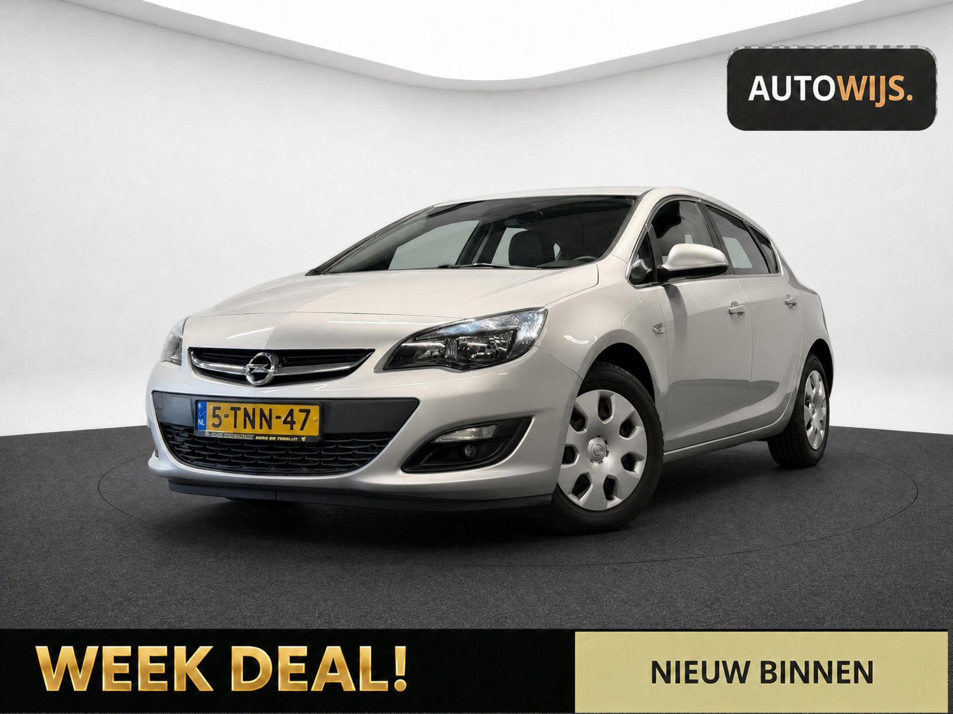Opel Astra 1.4 Turbo Design Edition|LED|NAVI|NL AUTO|CRUISE, Voorwielaandrijving, Euro 5, Stof, Gebruikt