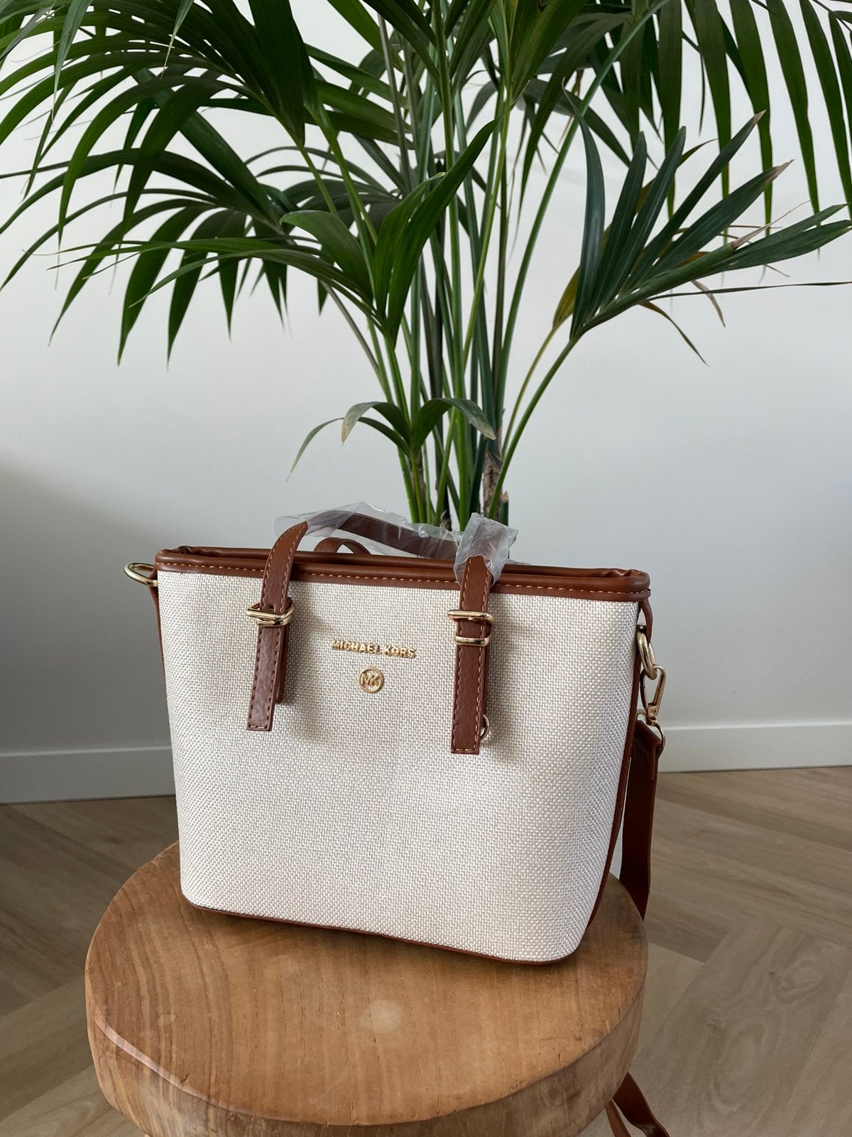 Stijlvolle Tas!, Verzenden, Zo goed als nieuw, Beige, Handtas