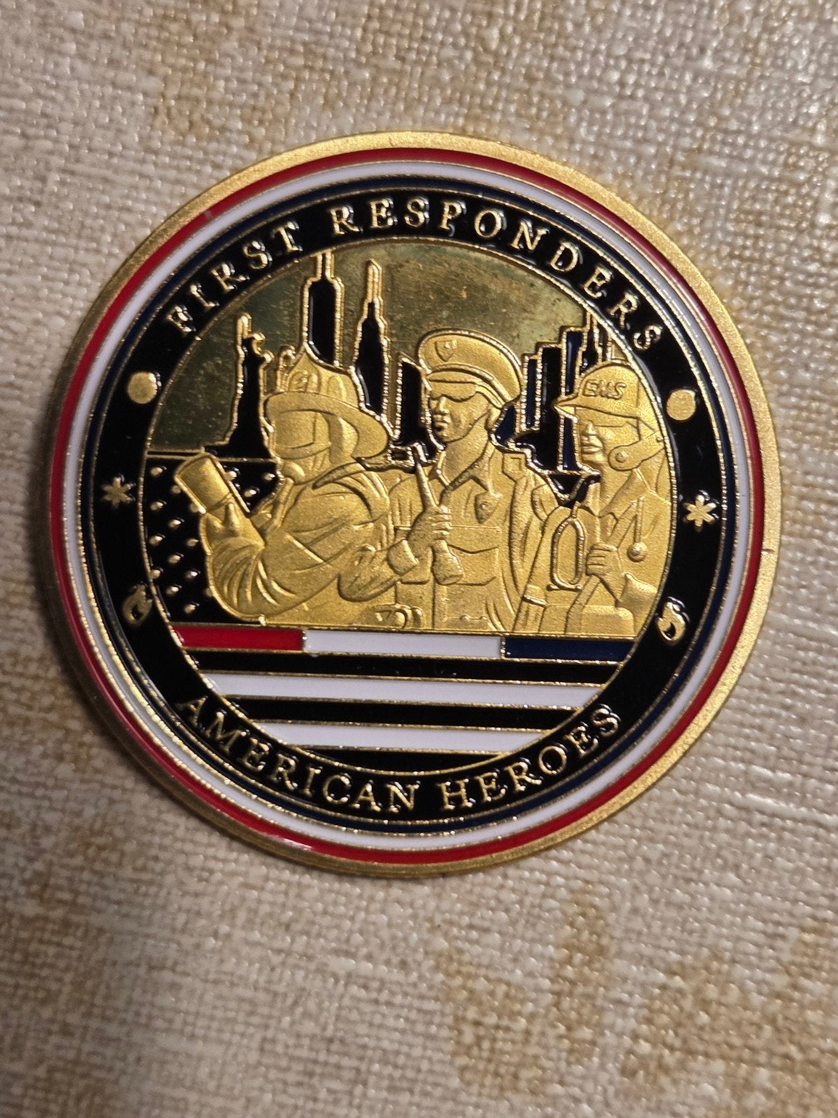 First Responders American Heroes Challenge Munt, Postzegels en Munten, Ophalen of Verzenden