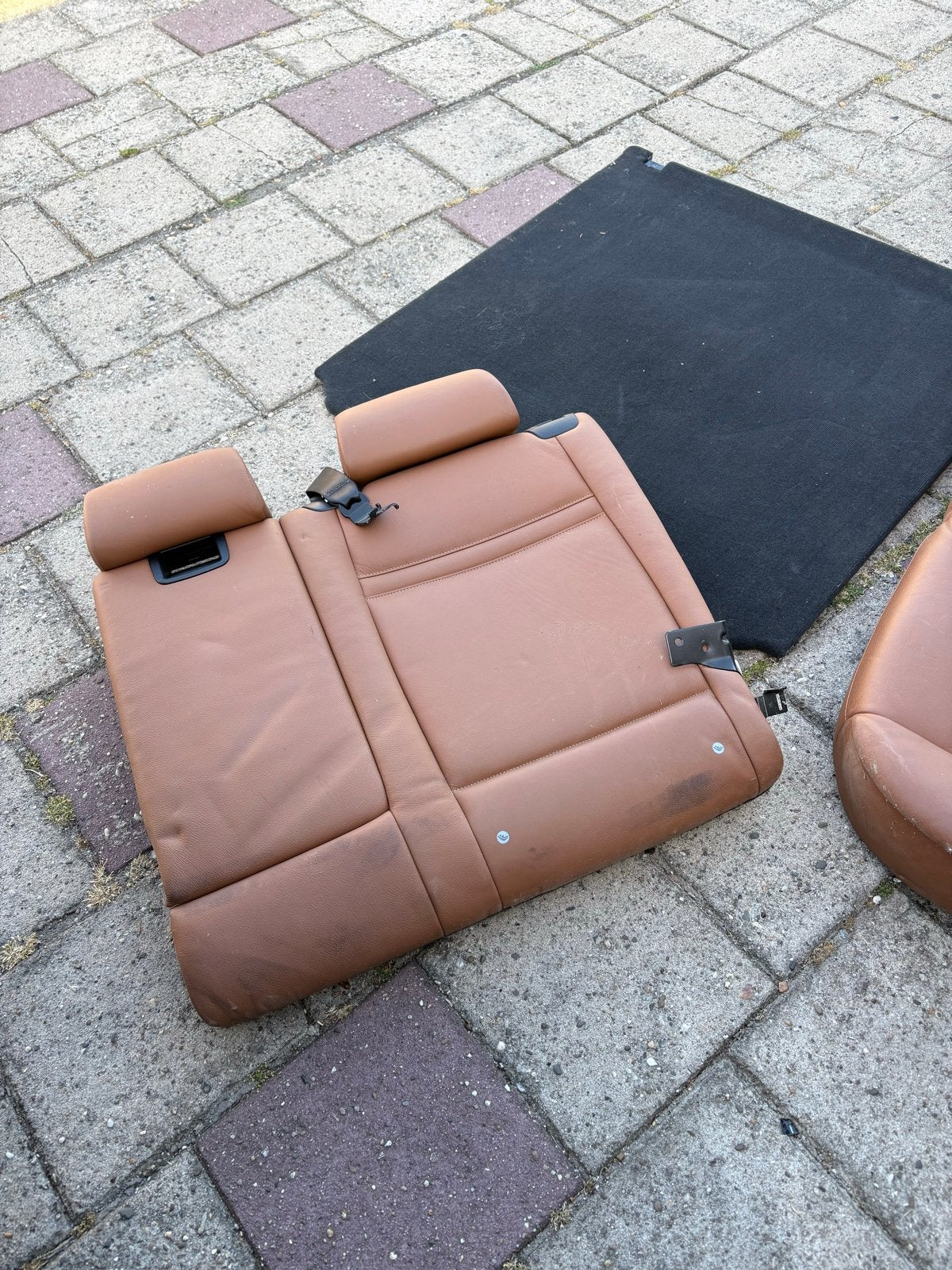 Achterbank BMW X5 (2009) - Bruin Leder, Auto-onderdelen, Interieur en Bekleding, Ophalen, Gebruikt, BMW