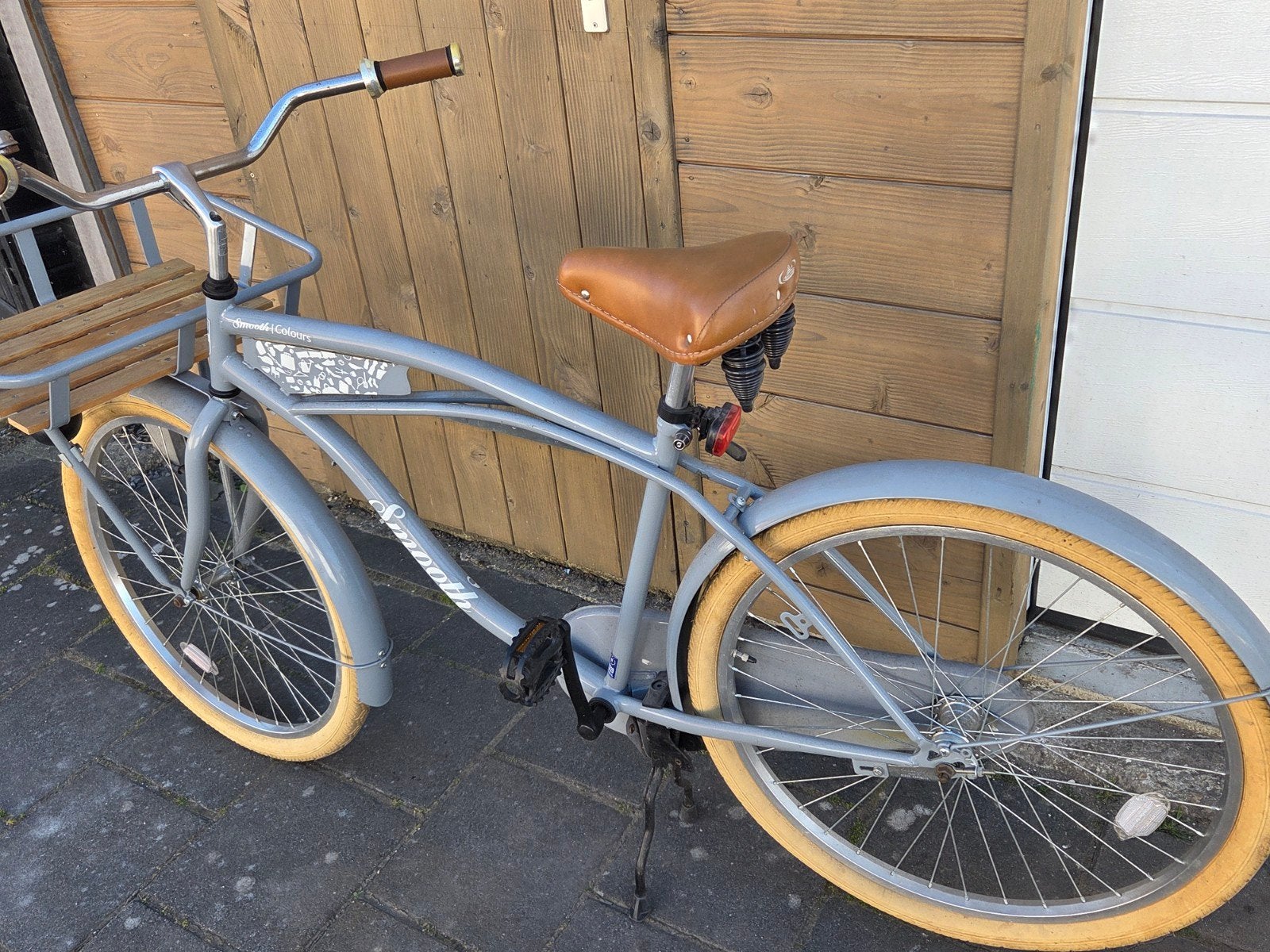 Fiets met voordrager - 26-inch, Terugtraprem, Gebruikt, 50 tot 53 cm, Ophalen