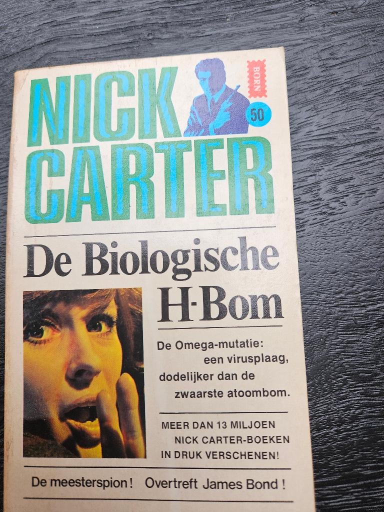 Pocketserie Nick Carter, Boeken, Detectives, Gelezen, Ophalen of Verzenden
