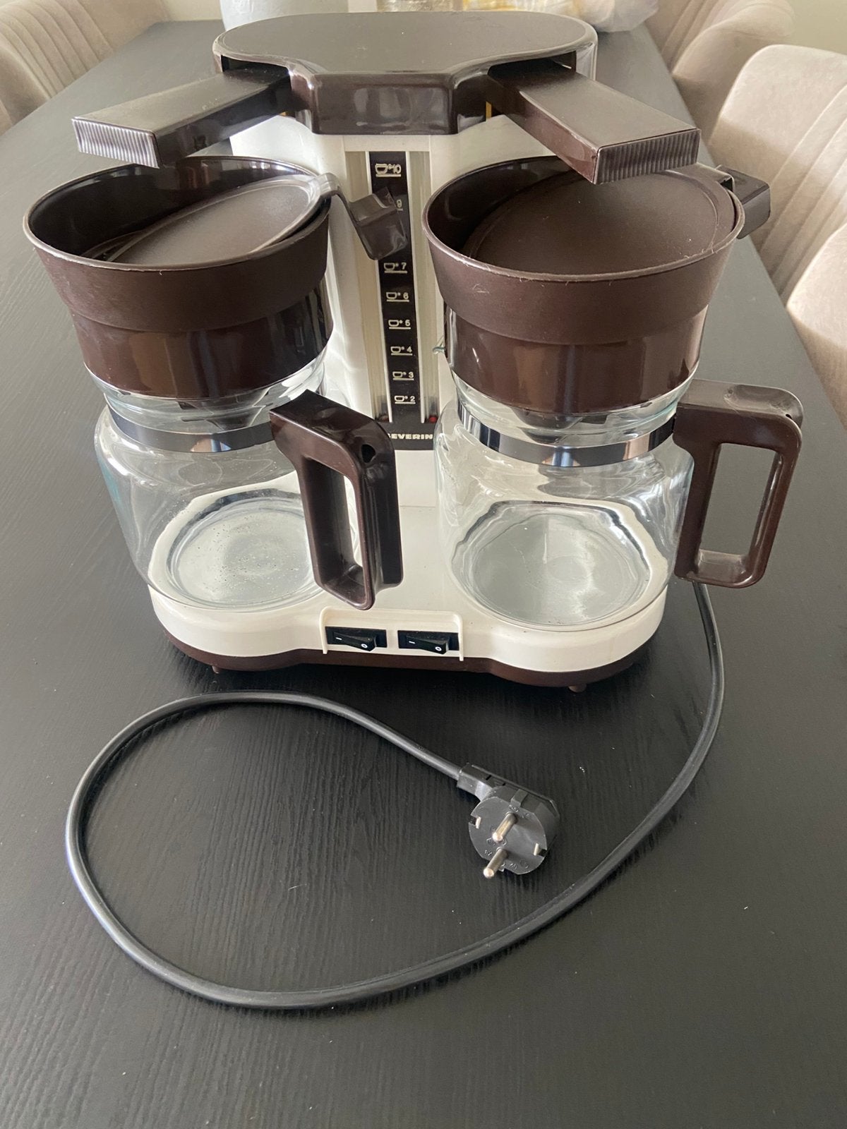 Severin duo koffiezetapparaat, Ophalen, Zo goed als nieuw, Koffiemachine