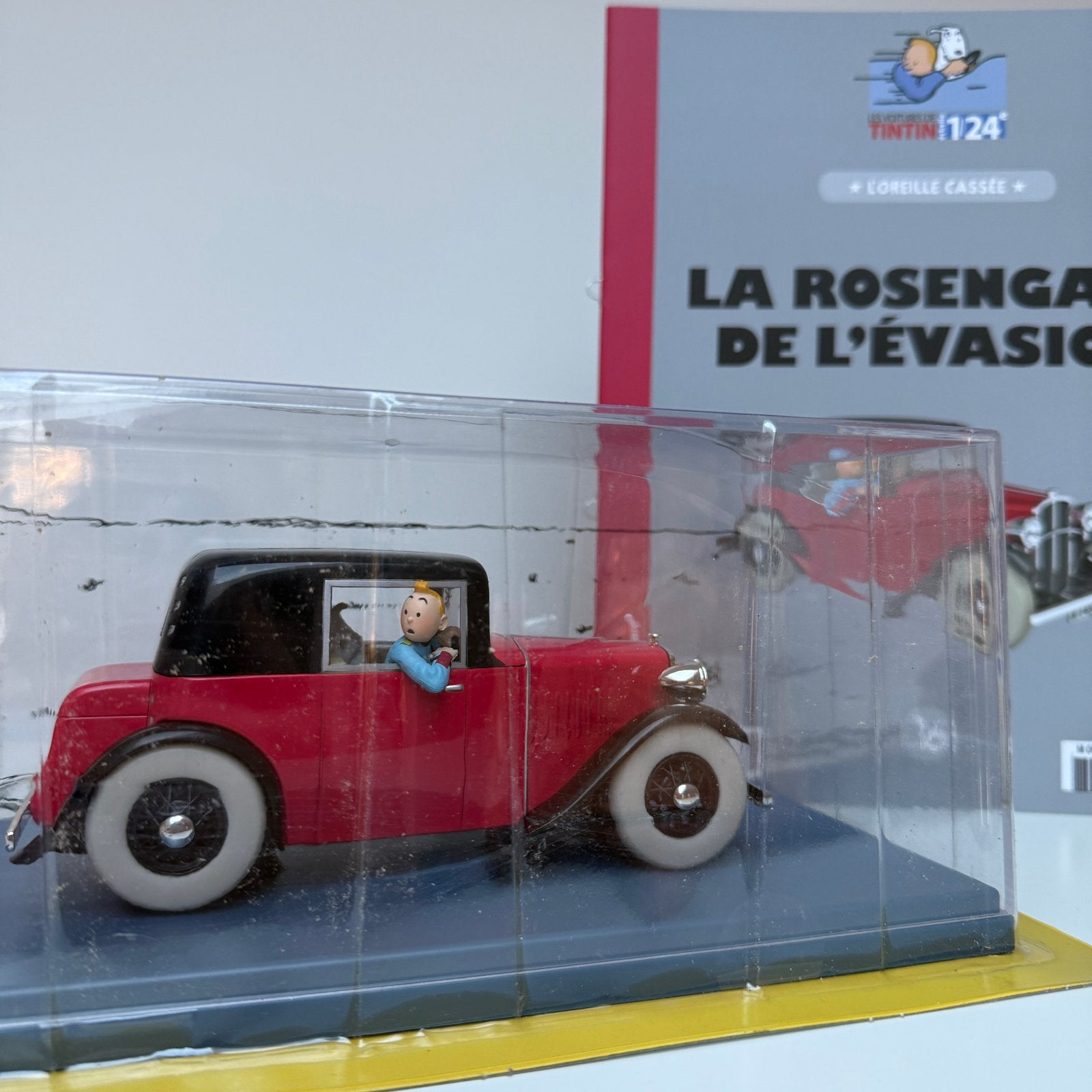 Kuifje auto Moulinsart 1:24 - De Rosengart, Ophalen of Verzenden, Nieuw, Auto