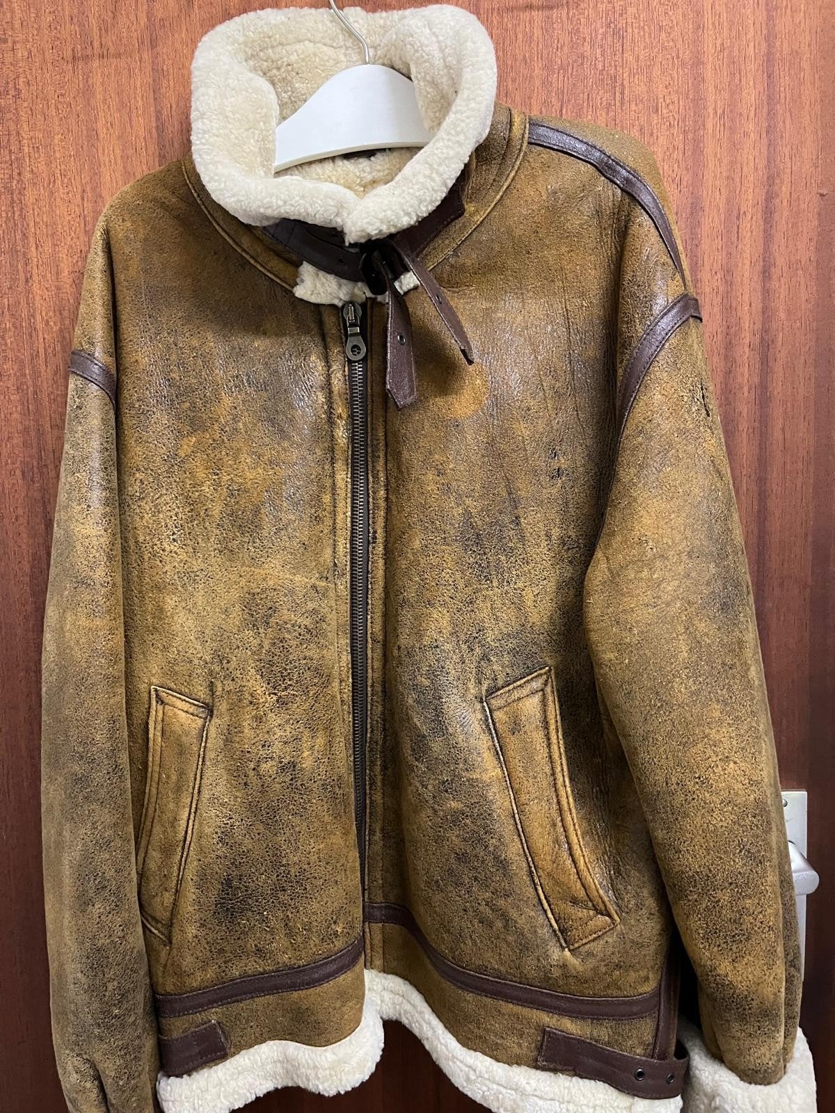 Lammy Coat, Ophalen, Nieuw, Maat 48/50 (M), Bruin
