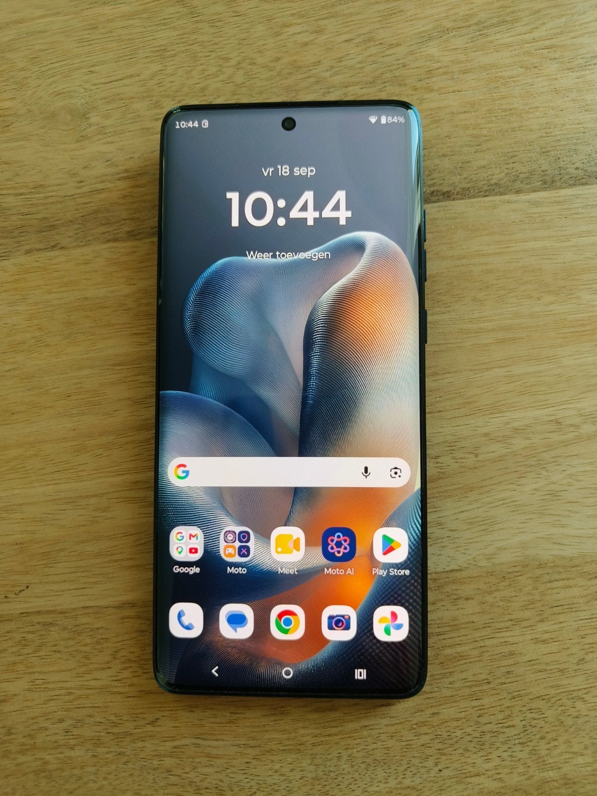 Motorola Edge 60 256 GB, Blauw, Ophalen of Verzenden, Zo goed als nieuw, Klassiek of Candybar