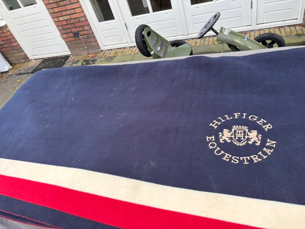Tommy hilfinger wollen deken te koop!, Dieren en Toebehoren, Paarden en Pony's | Dekens en Dekjes, Ophalen of Verzenden