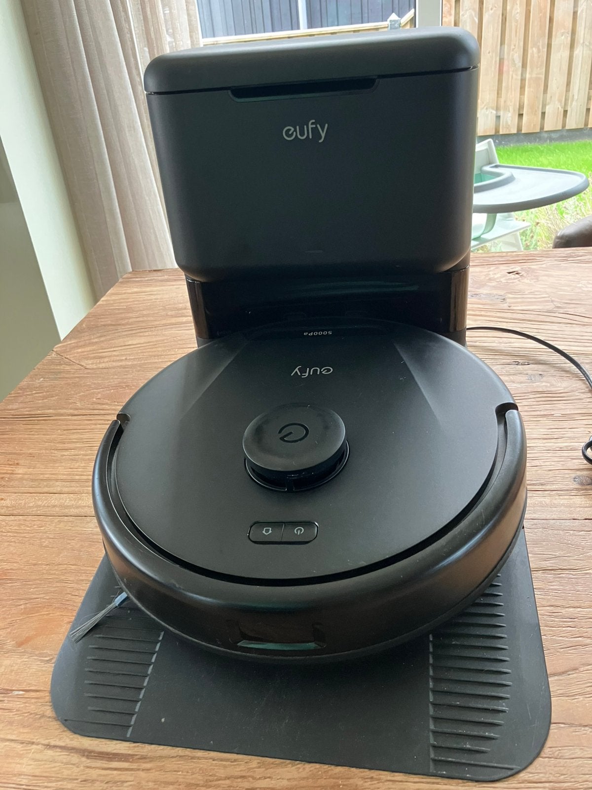 Eufy L60 hybrid SES robotstofzuiger/dweil., Overige merken, Gebruikt, Stille werking, Robotstofzuiger
