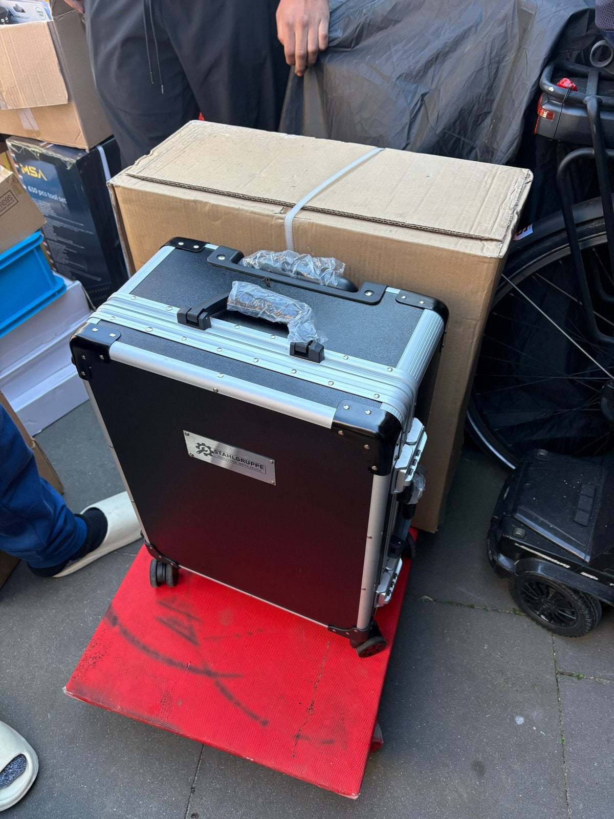 SG-Tools Gereedschapstrolley - Nieuwstaat, Ophalen of Verzenden, Gevuld, Zo goed als nieuw