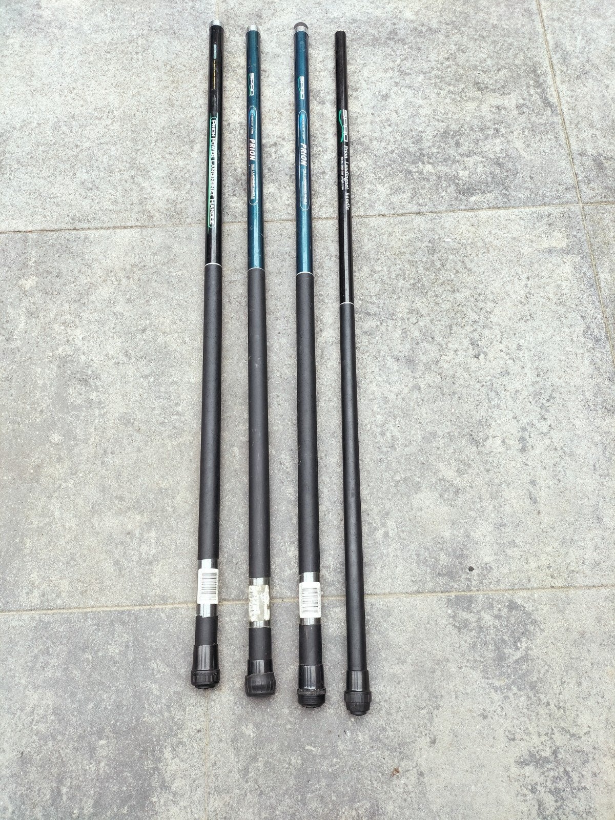 4 schepnet stelen, Ophalen, Net of Fuik
