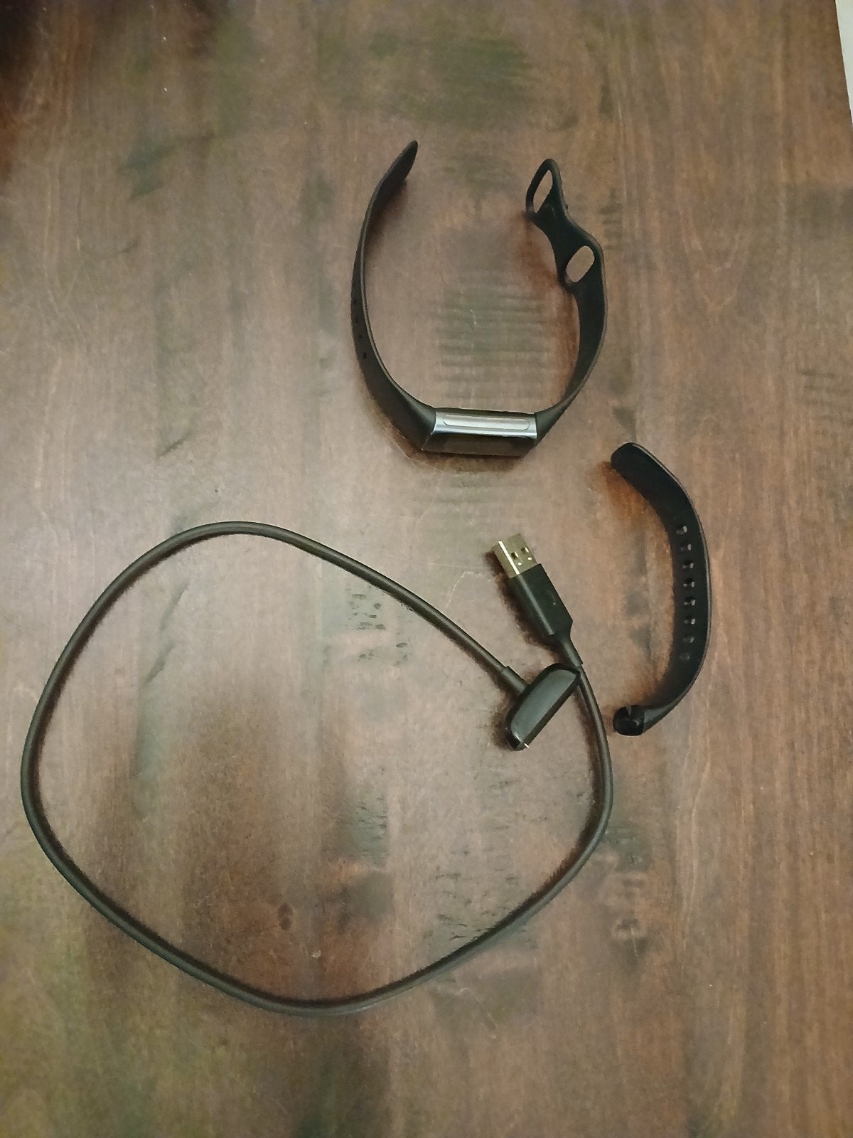 Fitbit Charge 5 - Goede staat met oplader, Gebruikt, Zwart, Ophalen of Verzenden, Fitbit