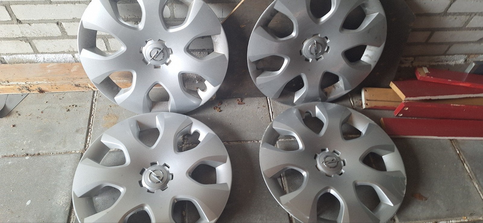 Wieldoppen 4 stuks - Opel/Vauxhall, Auto diversen, Ophalen