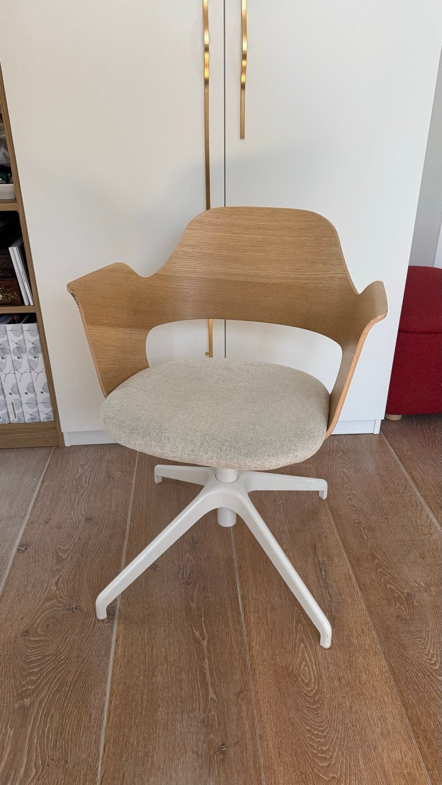IKEA FJÄLLBERGET Bureaustoel - Zo goed als nieuw, Ophalen, Zo goed als nieuw, Hout, Eén