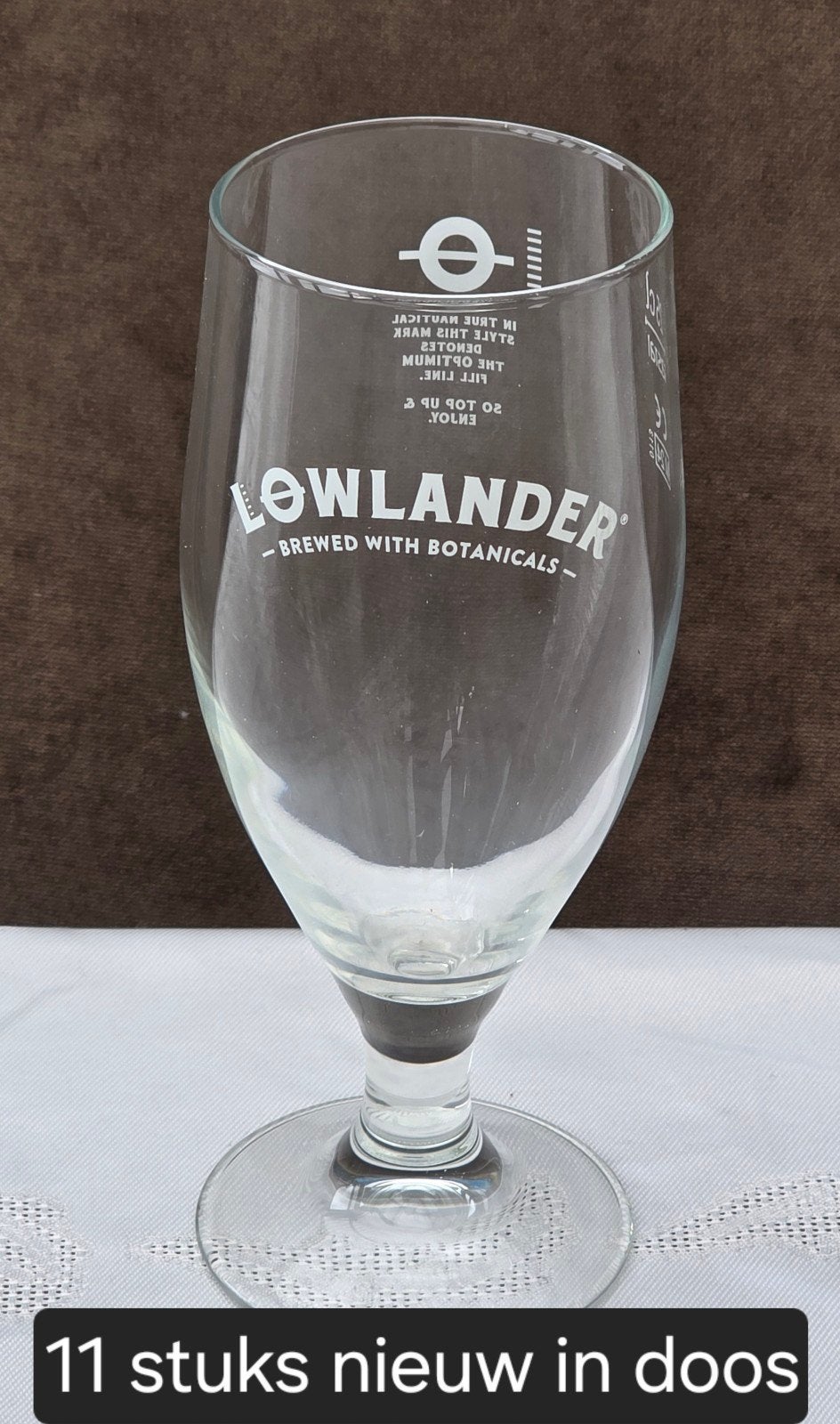 56 Nieuwe glazen van diverse merken, Ophalen, Nieuw, Overige merken, Glas