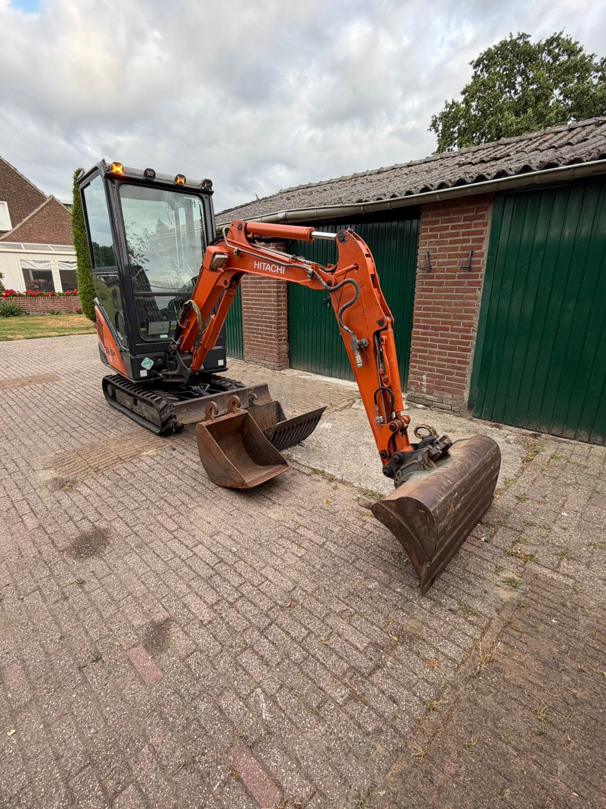 Hitachi zx-18 minigraver (MARGE), Zakelijke goederen, Machines en Bouw | Kranen en Graafmachines, Ophalen