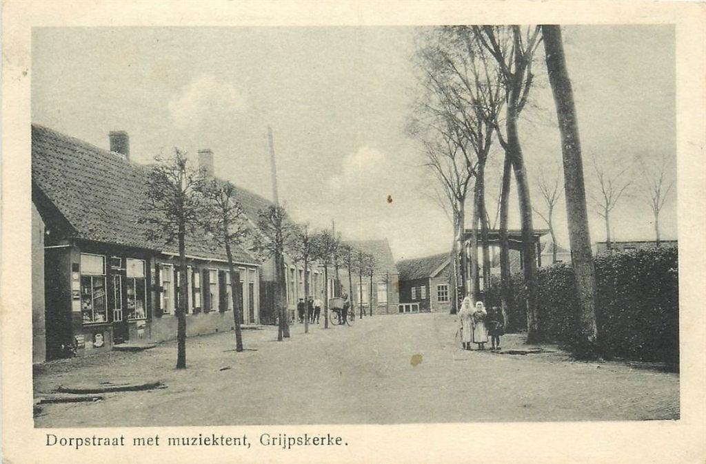 701-245-023 Grijpskerke Dorpstraat, Verzenden, Voor 1920, Zeeland