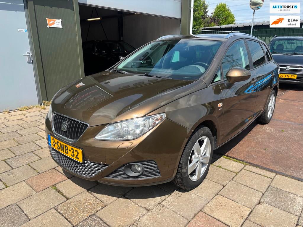 Seat Ibiza ST 1.2 TSI Sport Slechts 129dkm Clima Cruise Vast, Voorwielaandrijving, Euro 5, 4 cilinders, Bruin