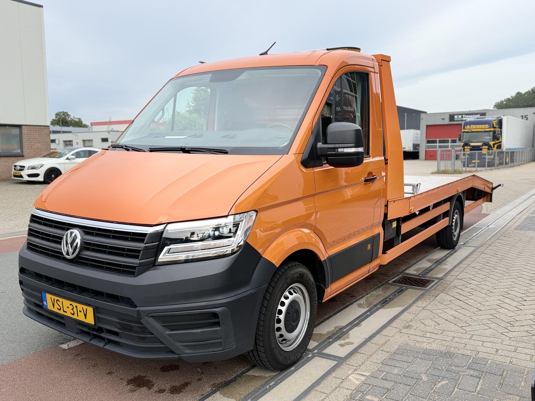 Volkswagen Crafter 35 2.0 TDI L4 Highline AUTOTRANSPORTER |, Voorwielaandrijving, Stof, Gebruikt, Met garantie (alle)