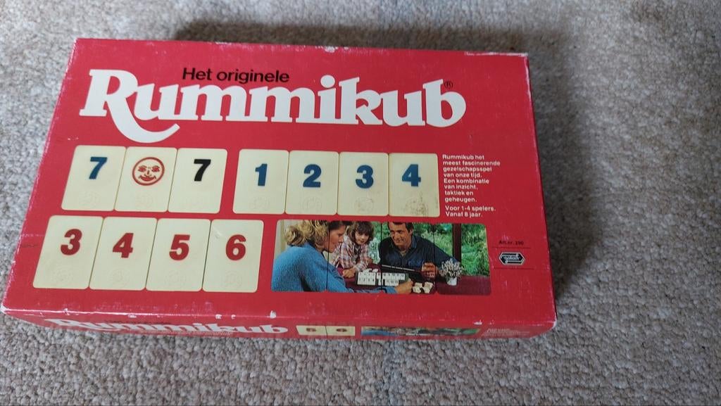 Rummikub kleine versie, originele editie Goliath, Ophalen of Verzenden, Overige typen