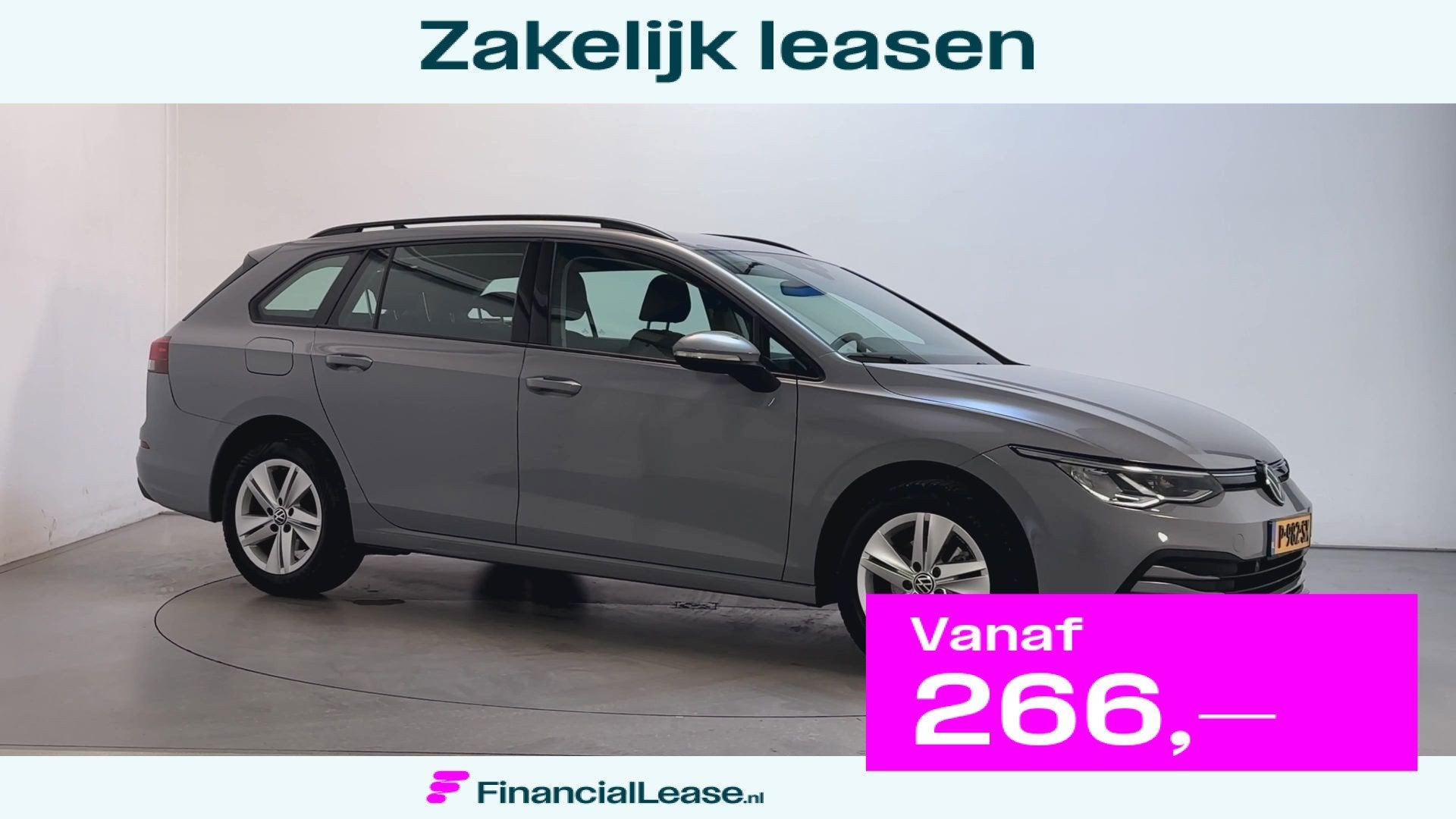 Volkswagen Golf Variant 1.0 TSI 110pk Golf Trekhaak Parkeers, Voorwielaandrijving, Stof, Gebruikt, Met garantie (alle)