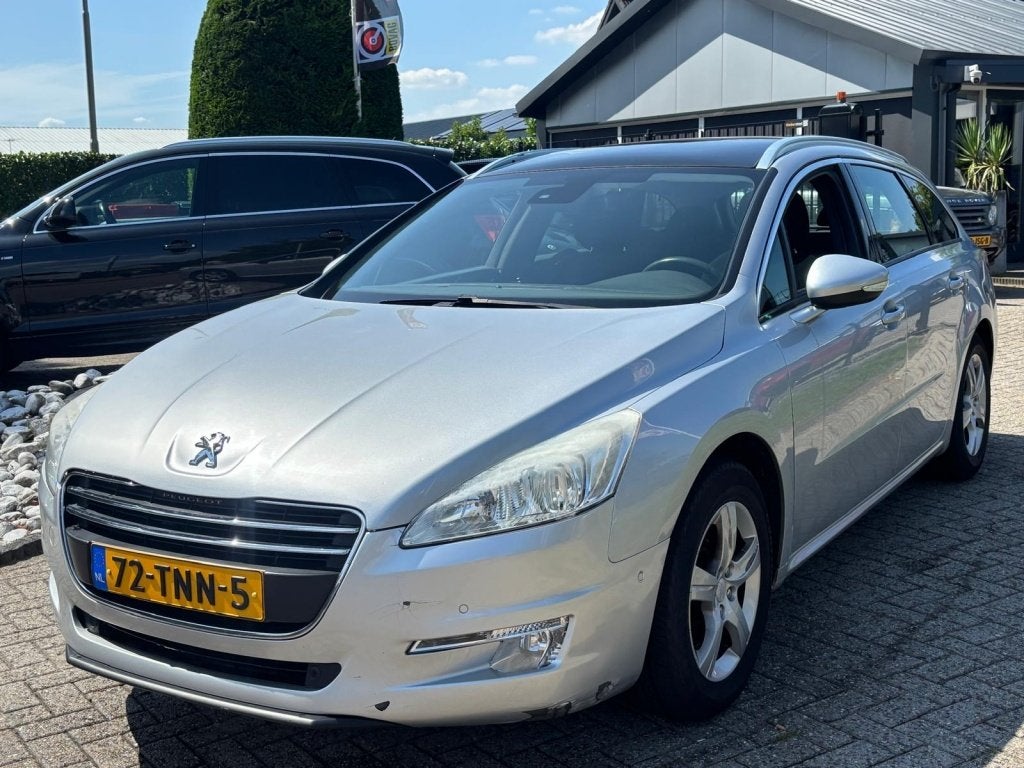 Peugeot 508 SW 1.6 Benzine Active 2011 Trekhaak Panoramadak, Auto's, 4 cilinders, 157 pk, Handgeschakeld, 1395 kg