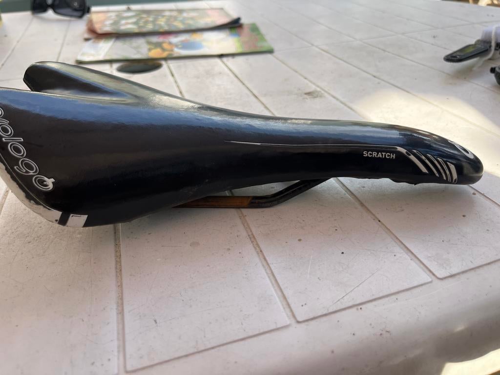 Prologo Scratch Fietszadel - Gebruikt, Fietsen en Brommers, Gebruikt, Overige materialen, Ophalen of Verzenden, Zadel