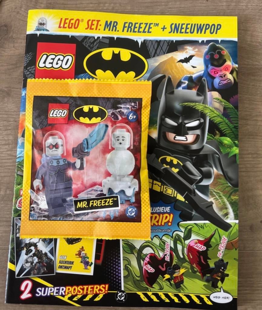 LEGO Batman Mr. Freeze + Sneeuwpop Minifiguur Set, Inclusief minifiguren, Overige thema's, Lego, Nieuw