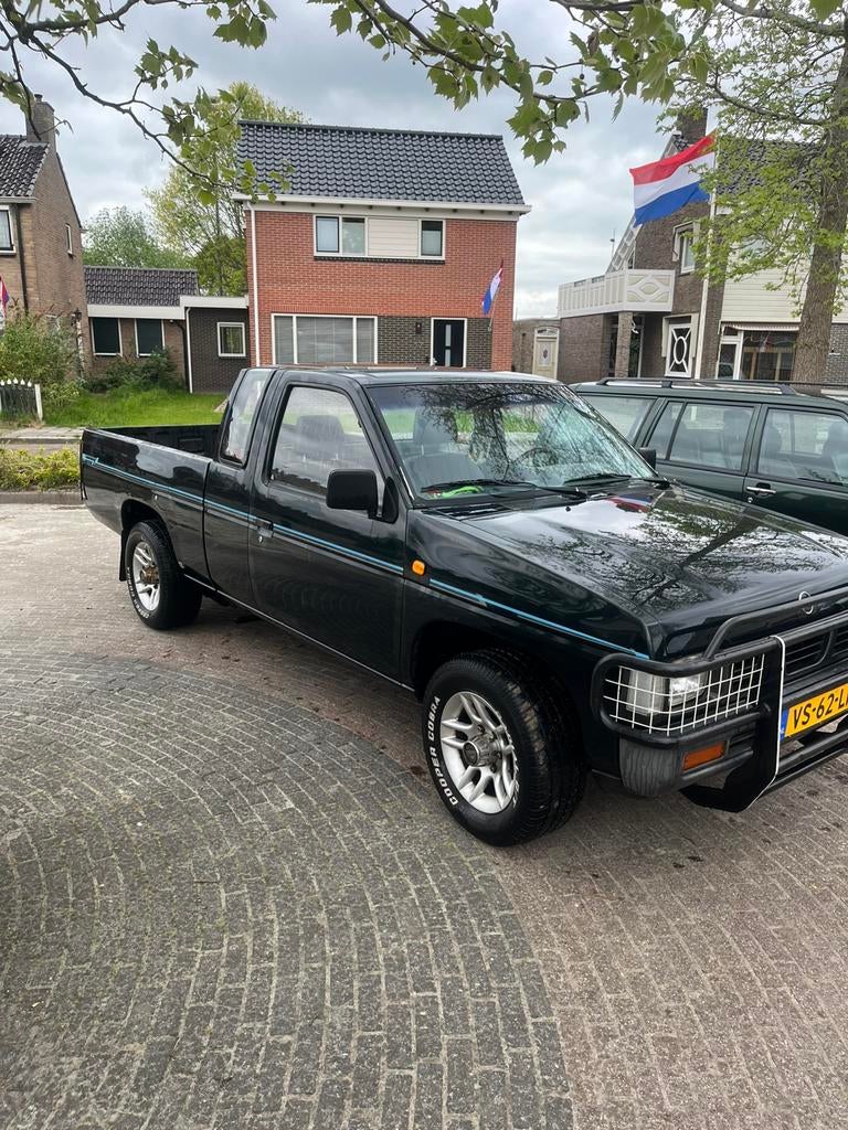 Nissan King-cab 2.5 DSL 1992, Auto's, Bestelauto's, Particulier, Bluetooth, Trekhaak, USB, Nissan, Diesel, Handgeschakeld, Origineel Nederlands