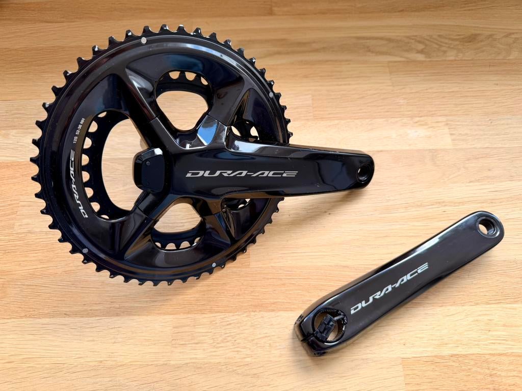 Shimano Dura Ace FC-R9200-P Powermeter crankstel, 172.5mm, Ophalen of Verzenden, Gebruikt, Crankstel of Pedalen