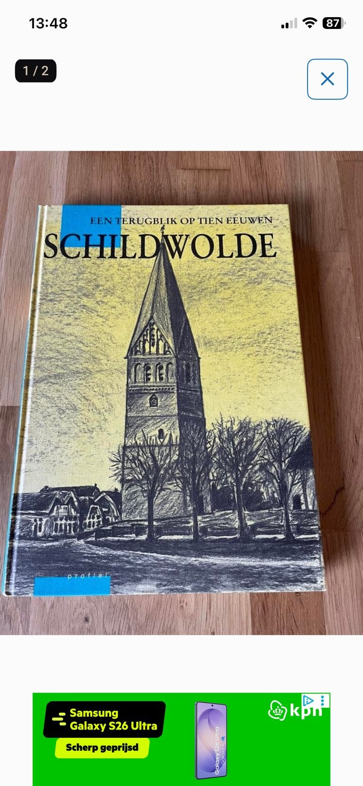 Een terugblik op tien eeuwen Schildwolde, Ophalen of Verzenden, Zo goed als nieuw