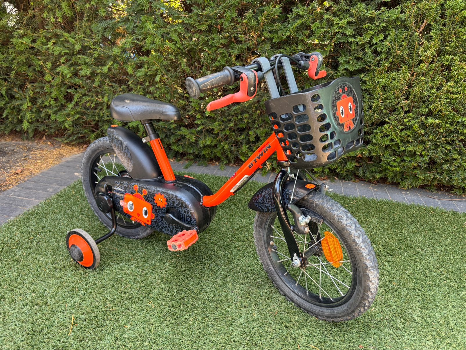 Kinderfiets 14inch met zijwieltjes, Ophalen, Zo goed als nieuw, Minder dan 16 inch, Zijwieltjes
