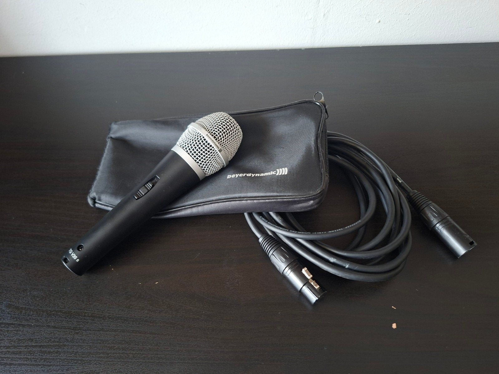 Beyerdynamic TG35s Zangmicrofoon met Kabel en Hoesje, Ophalen of Verzenden, Gebruikt, Zangmicrofoon