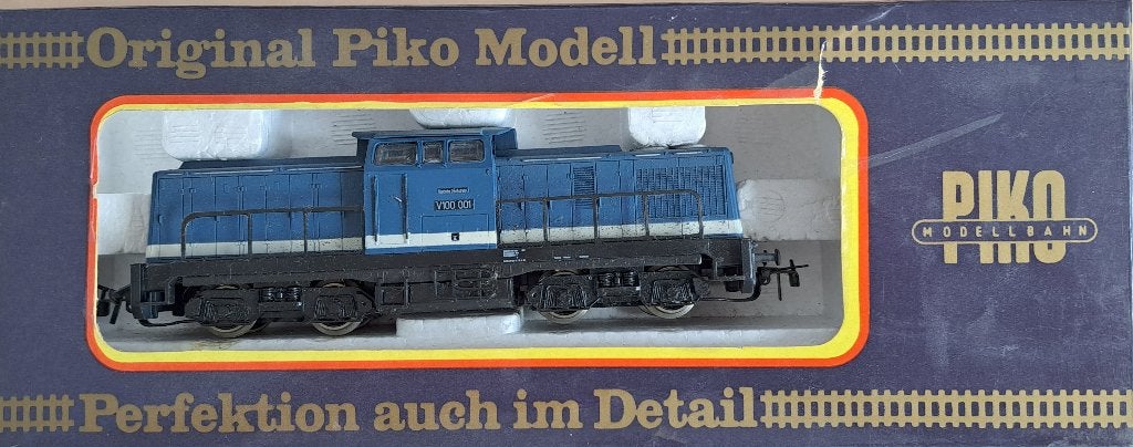 Piko V100 HO Locomotief blauw, Verzenden, Nieuw, Piko, Gelijkstroom