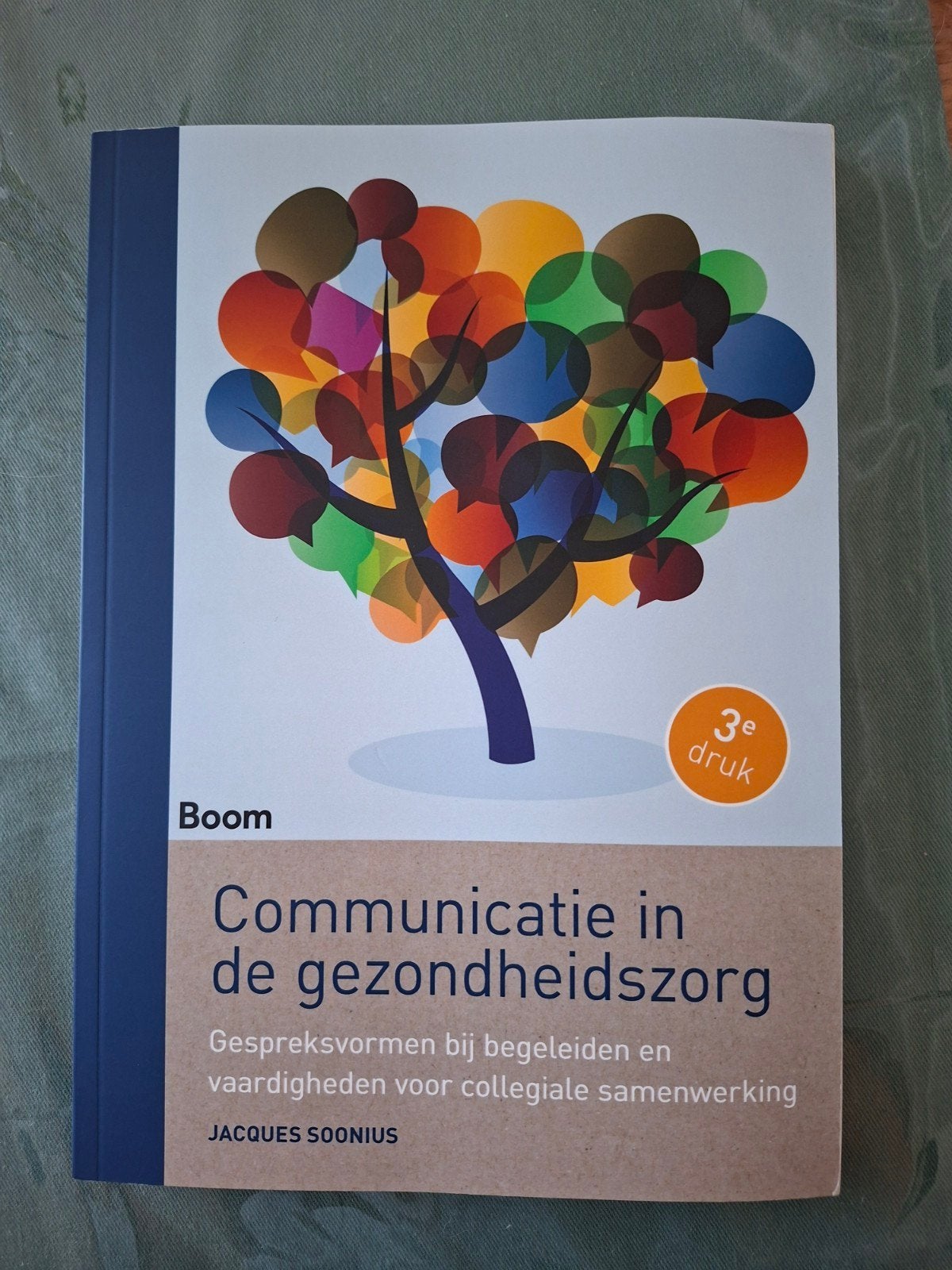 Jacques Soonius - Communicatie in de gezondheidszorg, Ophalen, Zo goed als nieuw, Jacques Soonius