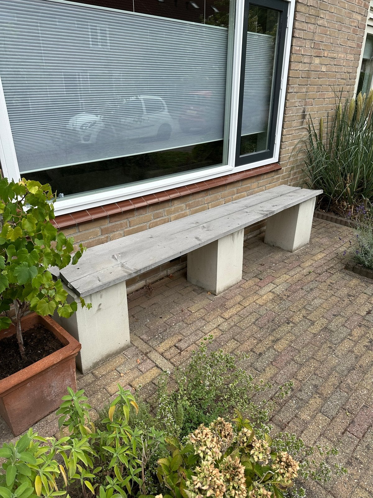 Betonnen funderingsblokken 30x30x50 cm, Ophalen, Gebruikt