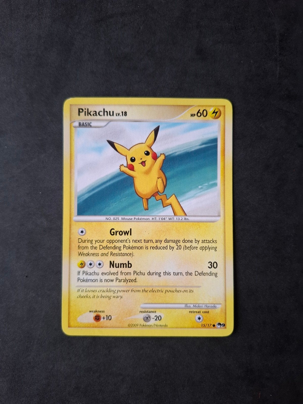 Pikachu #15 POP series 9, Ophalen of Verzenden, Zo goed als nieuw, Losse kaart
