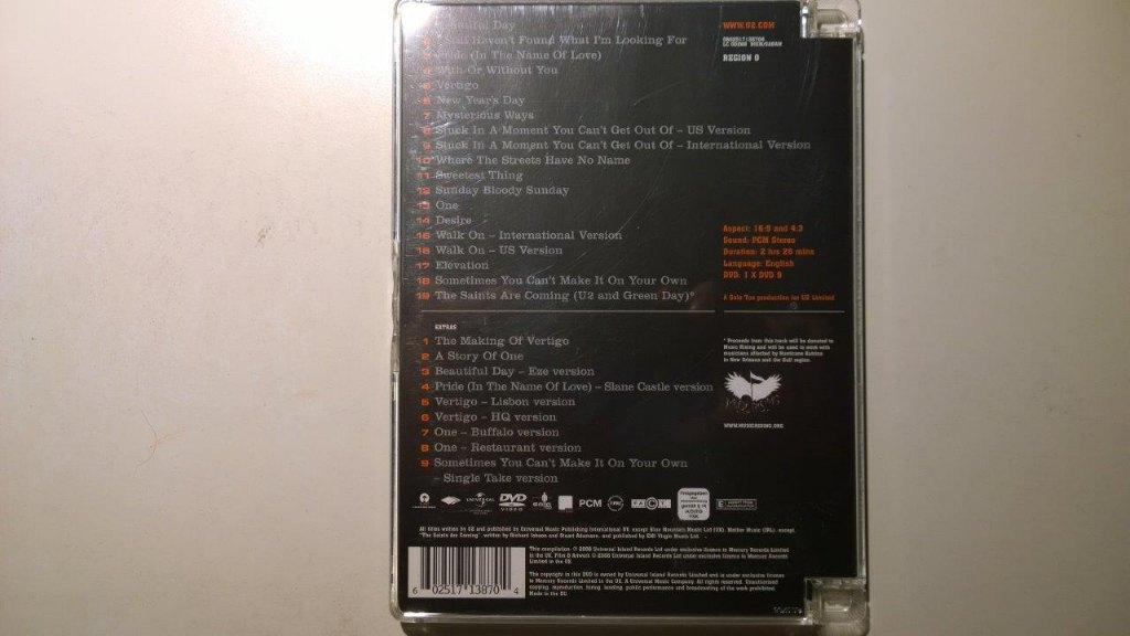 U2 - U2 18 Videos (DVD), Alle leeftijden, Ophalen of Verzenden, Zo goed als nieuw